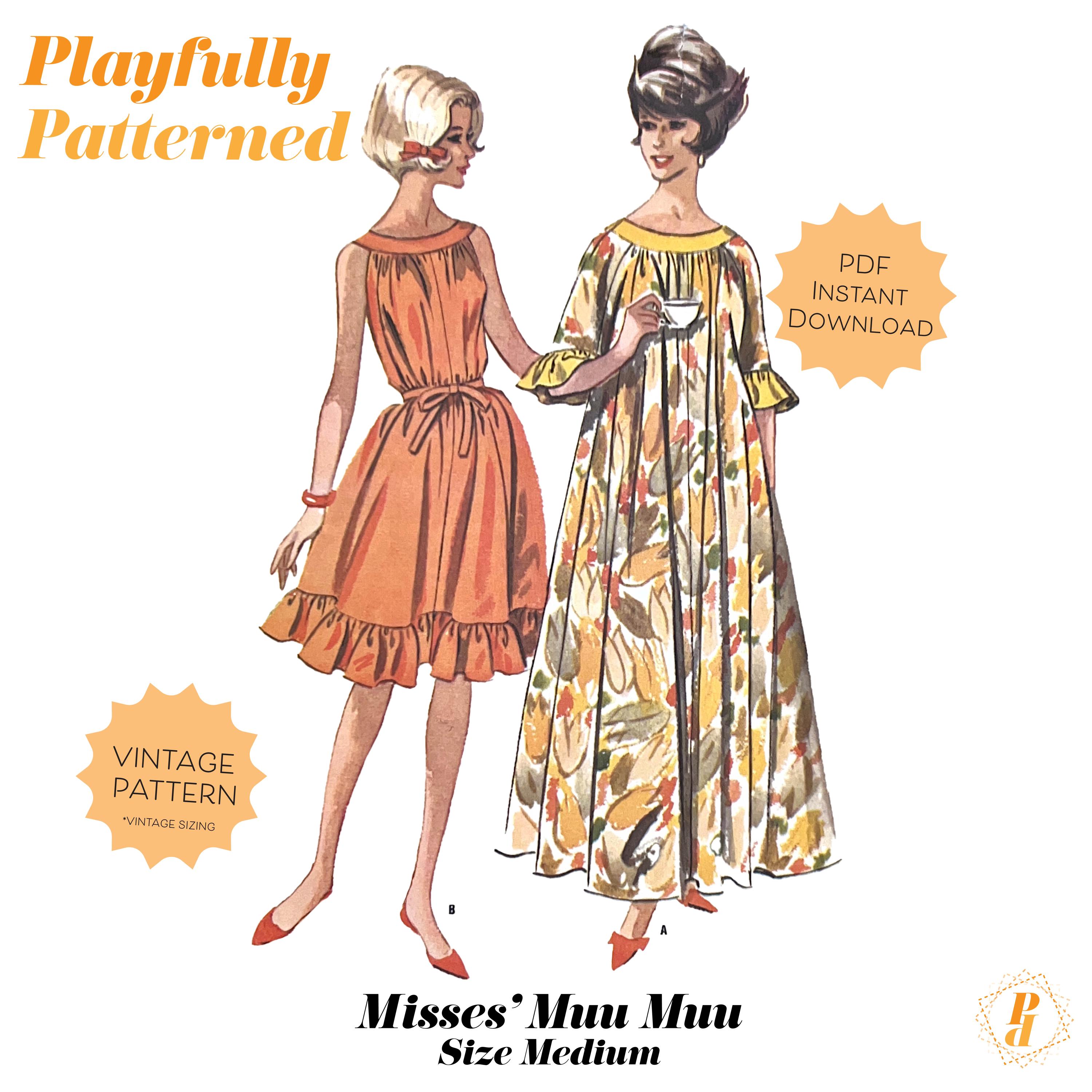 Vintage muumuu - Etsy 日本