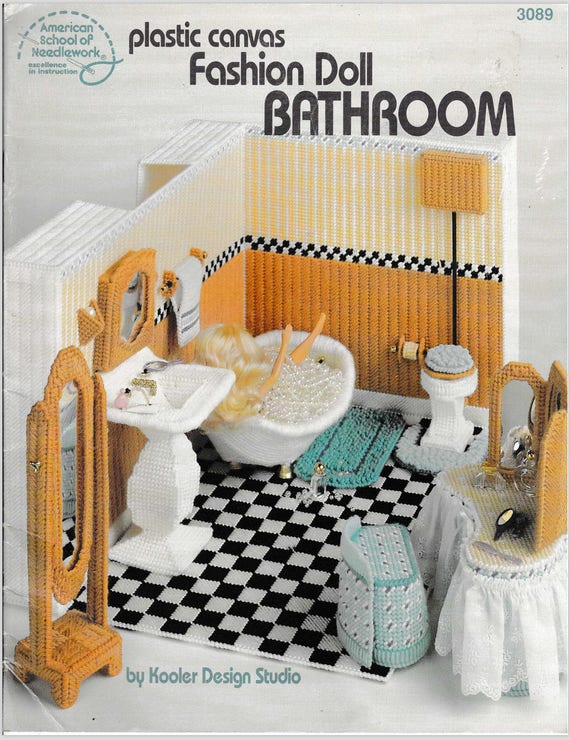 plastic canvas barbie furniture