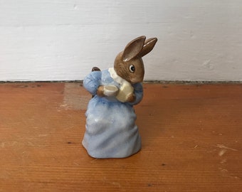 Beatrix Potter Figurine- Cottontail Bunny -  Beswick, England 1985 - Porcelain Figure