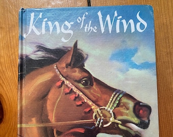 King of the Wind by Marguerite Henry Illustrated by Wesley Dennis - 1966 Hardcover - Ex Library - Very Good