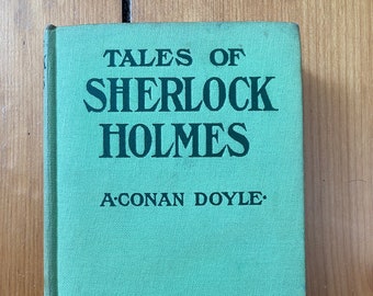 Cuentos de Sherlock Holmes - A Conan Doyle - Grosset & Dunlap - Tiempo de guerra sin fecha Tapa dura