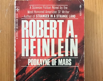 Podkayne of Mars by Robert A. Heinlein - 1970 Paperback Book - Classic Science Fiction
