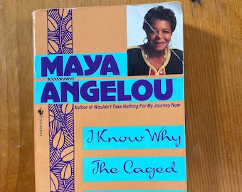 I Know Why The Caged Bird Sings by Maya Angelou - 1993 Paperback Book