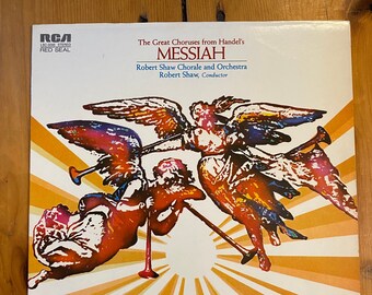 ヘンデルのメサイアからの素晴らしい合唱 - RCA レッド レーベル LP