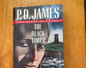 De zwarte toren door P.D. James - Warner-paperback uit 1987