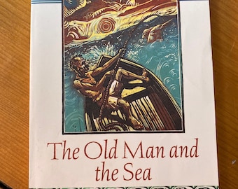 El viejo y el mar, de Ernest Hemingway - Edición de bolsillo de Scribner's, 1995