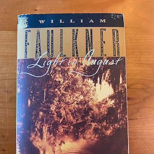 Light in August by William Faulkner - 1990 Vintage International paperback