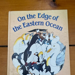 On The Edge of the eastern Ocean by Pam Hall - 1982 Hardcover Picture Book