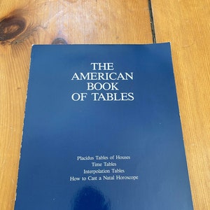 O livro americano de tabelas compilado por Neil F. Michelson - livro de bolso de 1985
