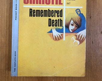 Remembered Death by Agatha Christie - Pocket Books - 1964 Paperback