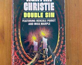 Double Sin by Agatha Christie - 1974 Dell - Hercule Poirot - Miss Marple