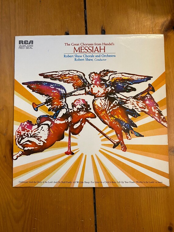 ヘンデルのメサイアからの素晴らしい合唱 - RCA レッド レーベル LP