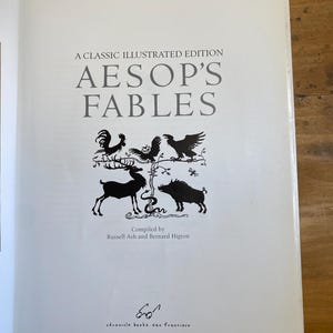 Aesop's Fables - A Classic Illustrated Edition - Chronicle Books 1990 ...