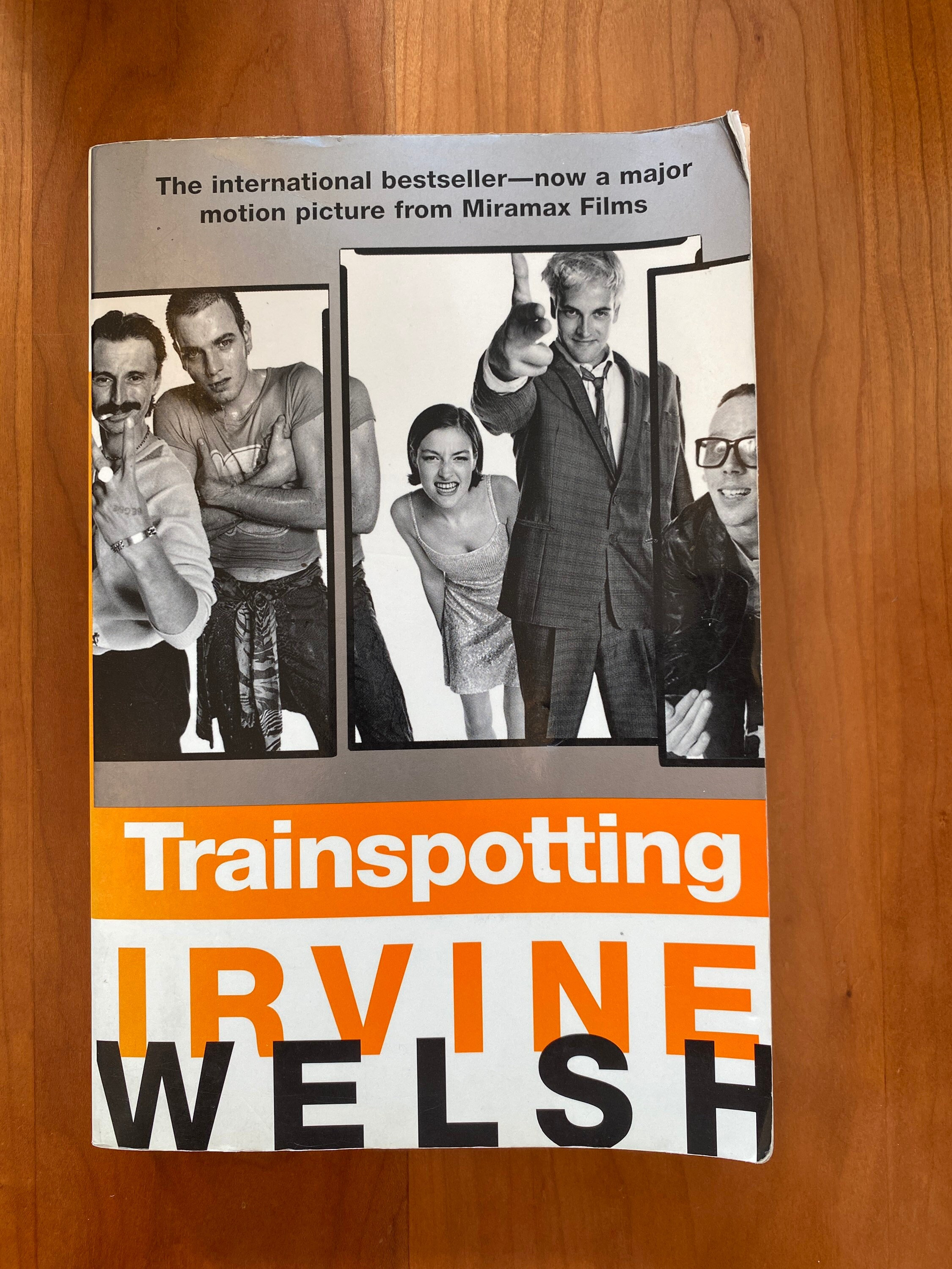 Trainspotting by Irvine Welsh - 1996 Norton Paperback - Movie Tie
