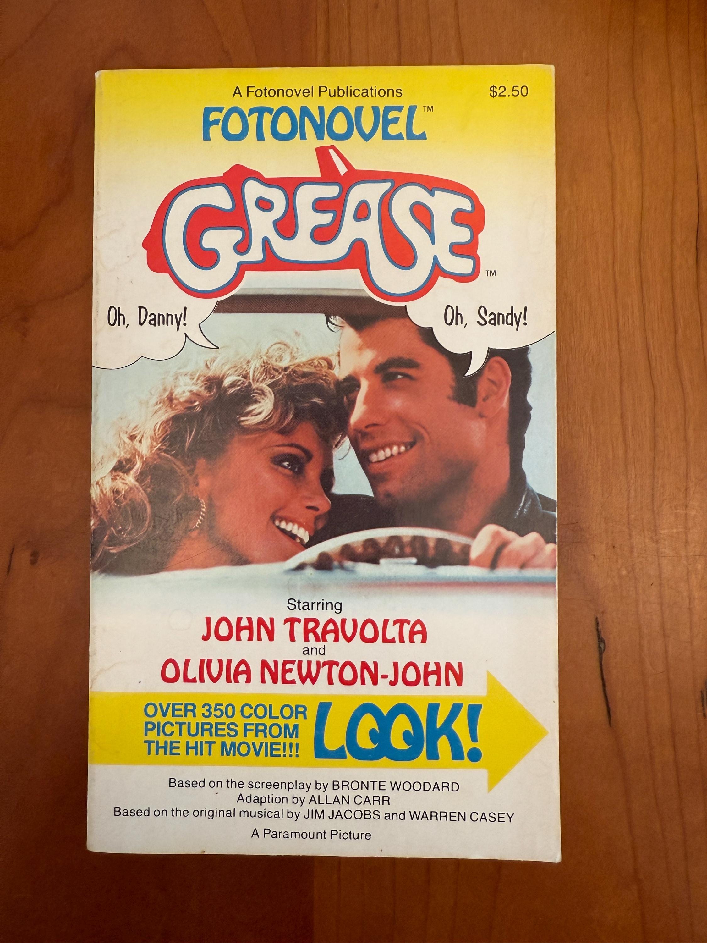 GREASE fotonobel 1978年 Grease Fotonovel - Photonovel Publications 1978 - Movie
