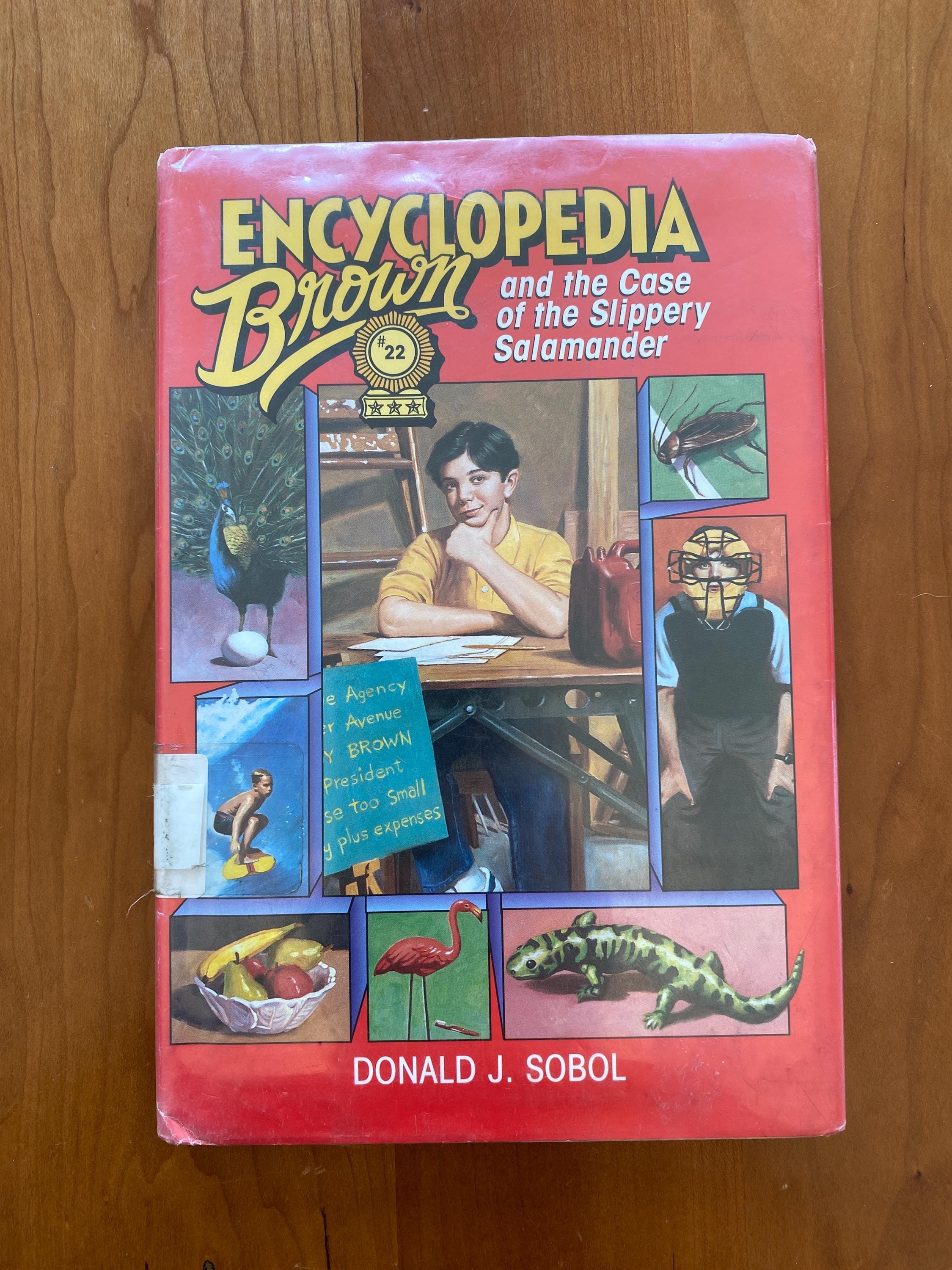 Encyclopedia Brown and the Case of the Slippery Salamander by