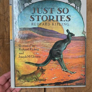 Just So Stories by Rudyard Kipling - 1987 Longmeadow Press - Illustrated