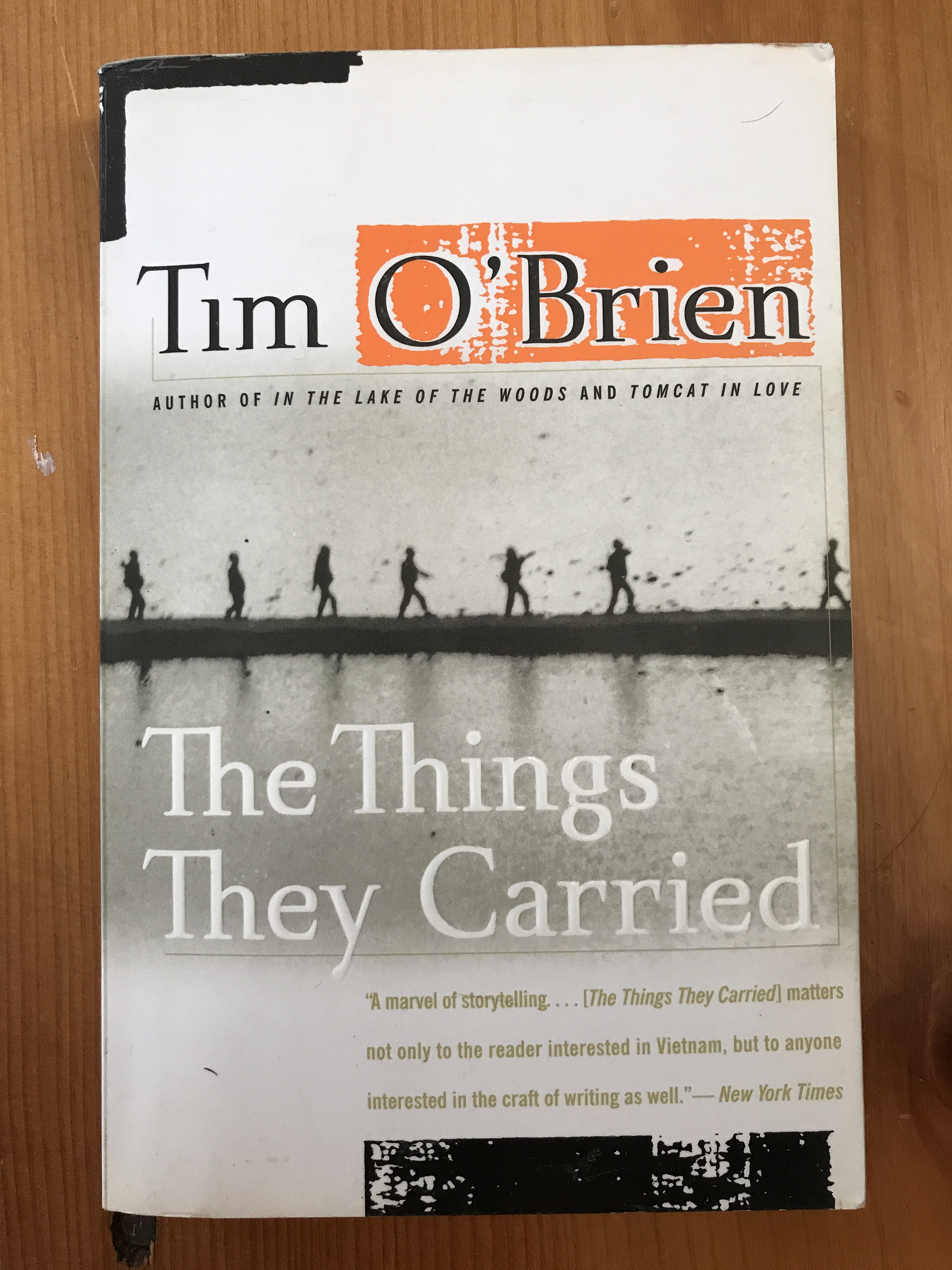 Things They Carried Tim O'brien Broadway Books - Etsy