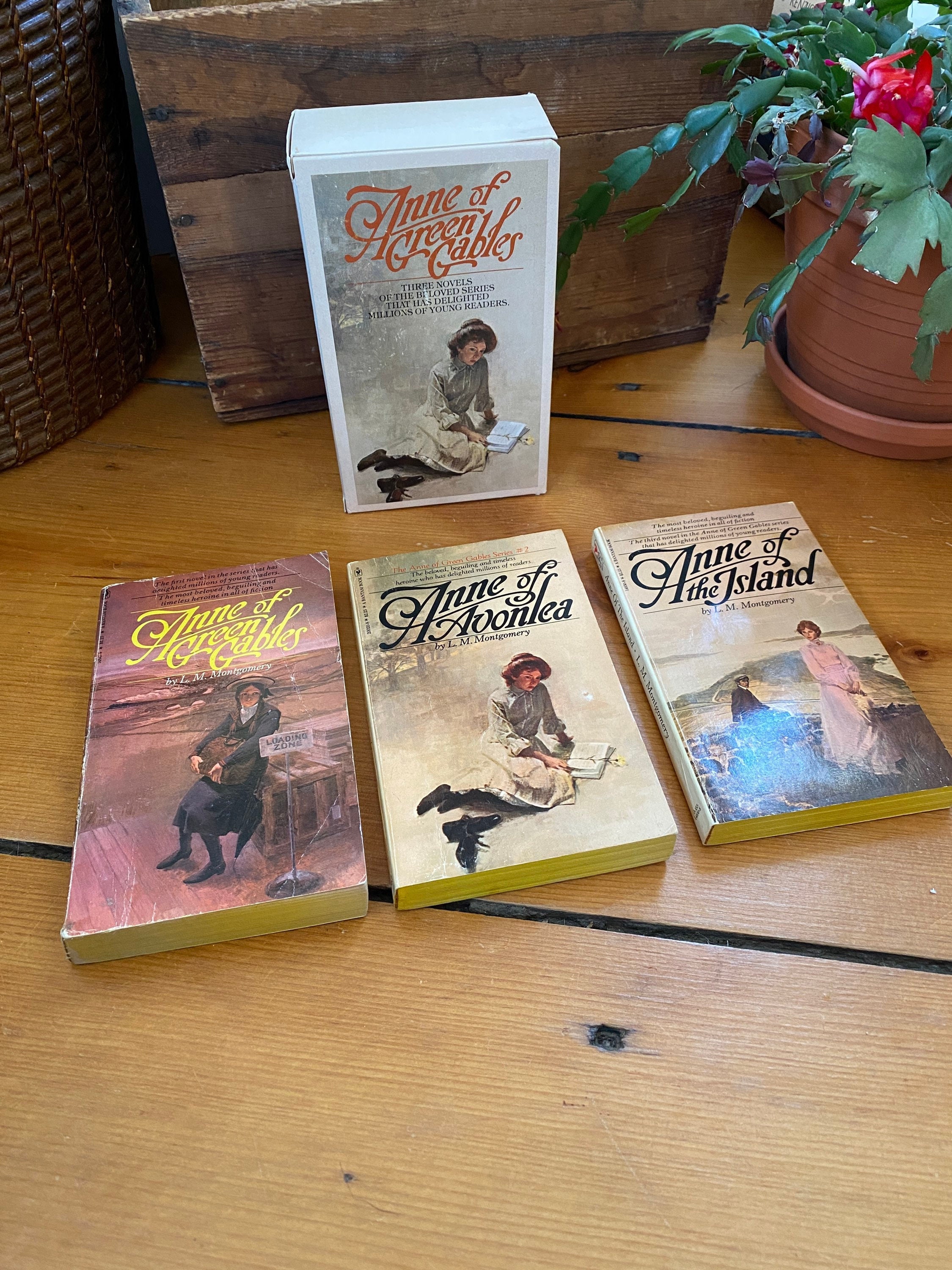 【希少！】【帯あり】時の扉の向こうには／L.M.モンゴメリ(作) L.M. モンゴメリ著『赤毛のアン』ブックセット - 1980 年代のペーパー