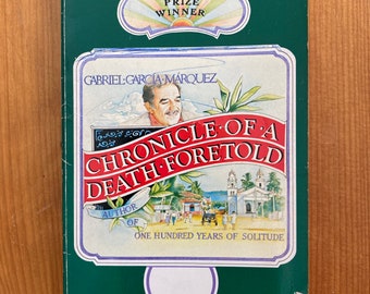 Chronicle of a Death Foretold by Gabriel Garcia Marquez - 1984 Ballantine paperback