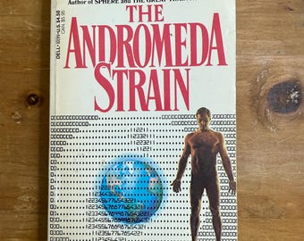 Andromeda-stammen av Michael Crichton - 1987 Dell Paperback