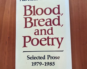 Blood, Bread, and Poetry - Ausgewählte Prosa 1979 bis 1985 von Adrienne Rich - Norton 1986