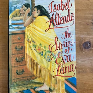 The Stories of Eva Luna by Isabel Allende - 1991 Atheneum Hardcover - Ex-Library