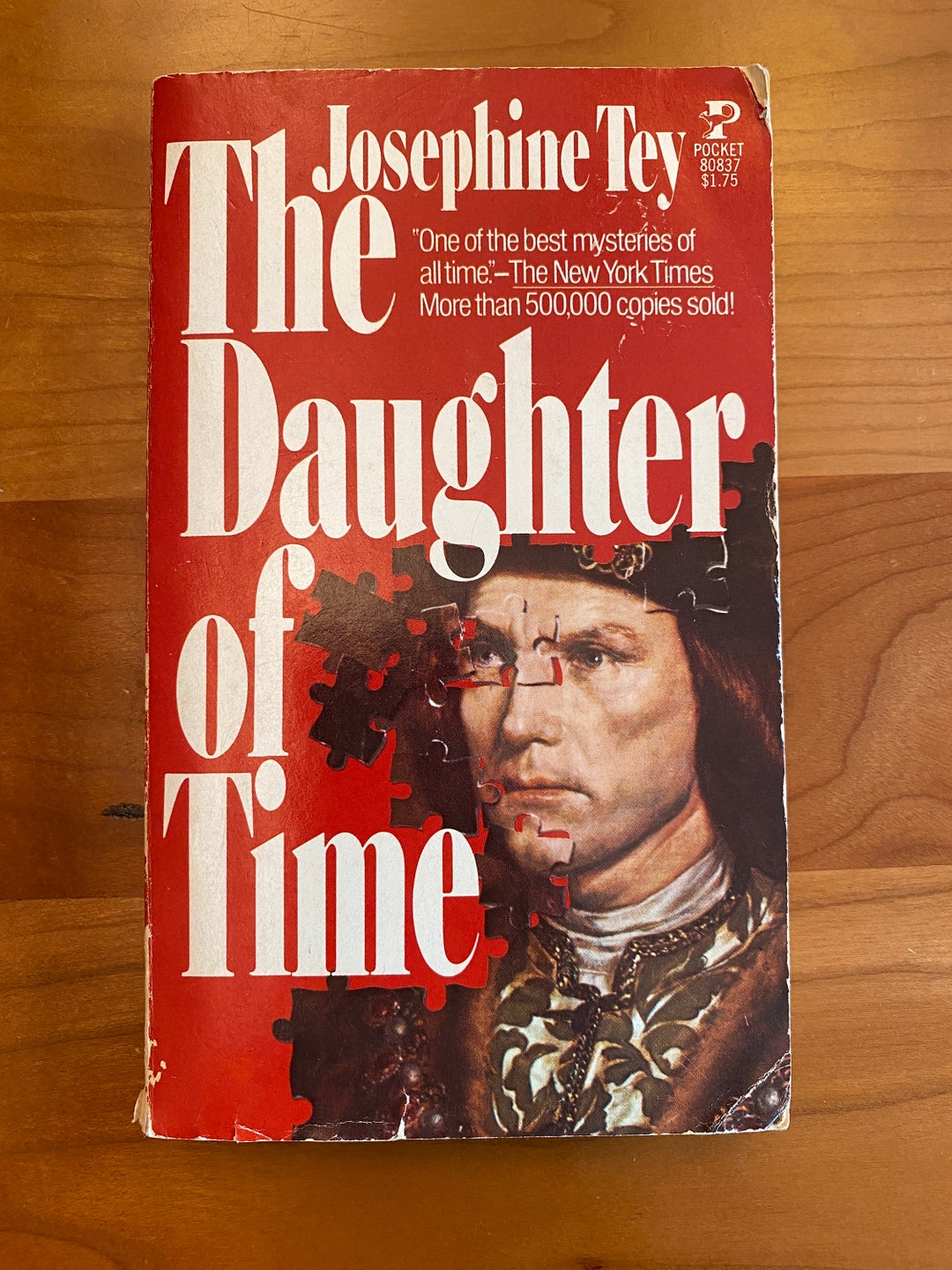 The Daughter of Time by Josephine Tey - 1977 Pocket Books - Etsy