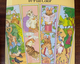 Peter Rabbit Bookmarks - 30 Designs - Dover 1987