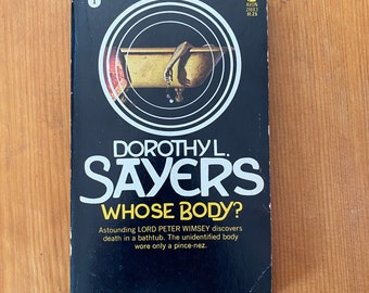 Whose Body? by Dorothy L. Sayers - Avon Paperback- 1961 Sixth Printing
