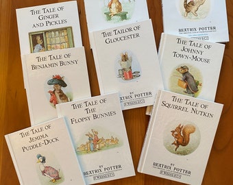 Beatrix Potter Tales - Assorted Titles - Peter Rabbit and Friends - 1980s-2000s