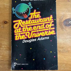 The Restaurant at the End of the Universe by Douglas Adams - 1982 Pocket Books