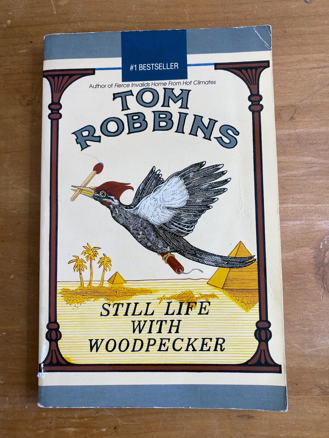 Still Life With Woodpecker by Tom Robbins - 1990s Paperback - Etsy