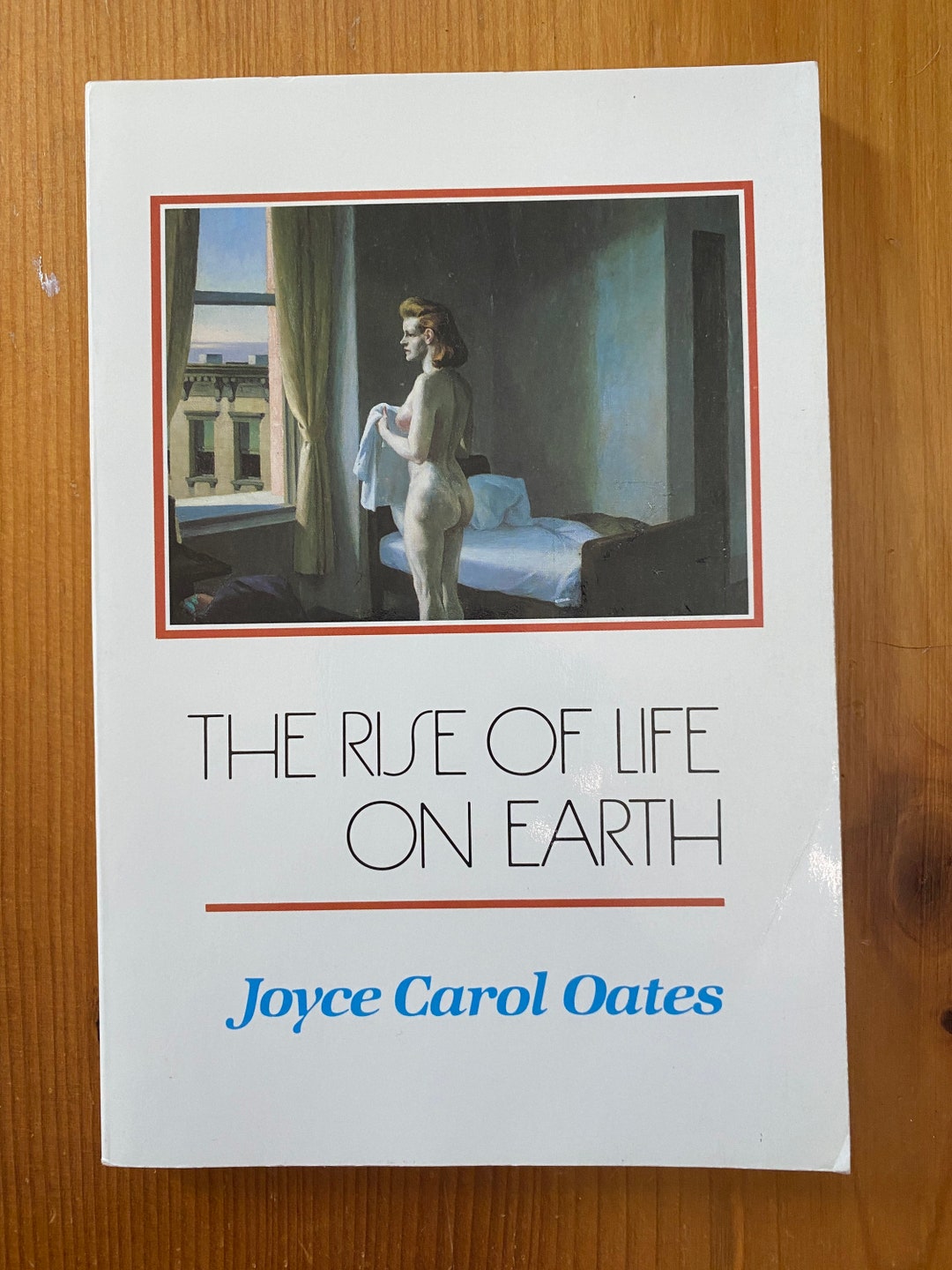 The Rise Of Life On Earth by Joyce Carol Oates - 1991 - Zweiter Druck ...