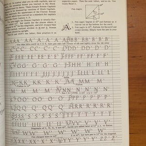 The Italic Way to beautiful Handwriting Cursive and Calligraphic by Fred Eager First Collier Edition 1974 image 5