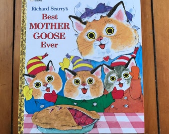 Richard Scarry’s Best Mother Goose Ever - Golden Books -1992