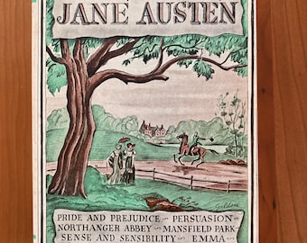 The Complete Novels of Jane Austen - Modern Library - Giant Edition Hardcover with Illustrated Dust Jacket