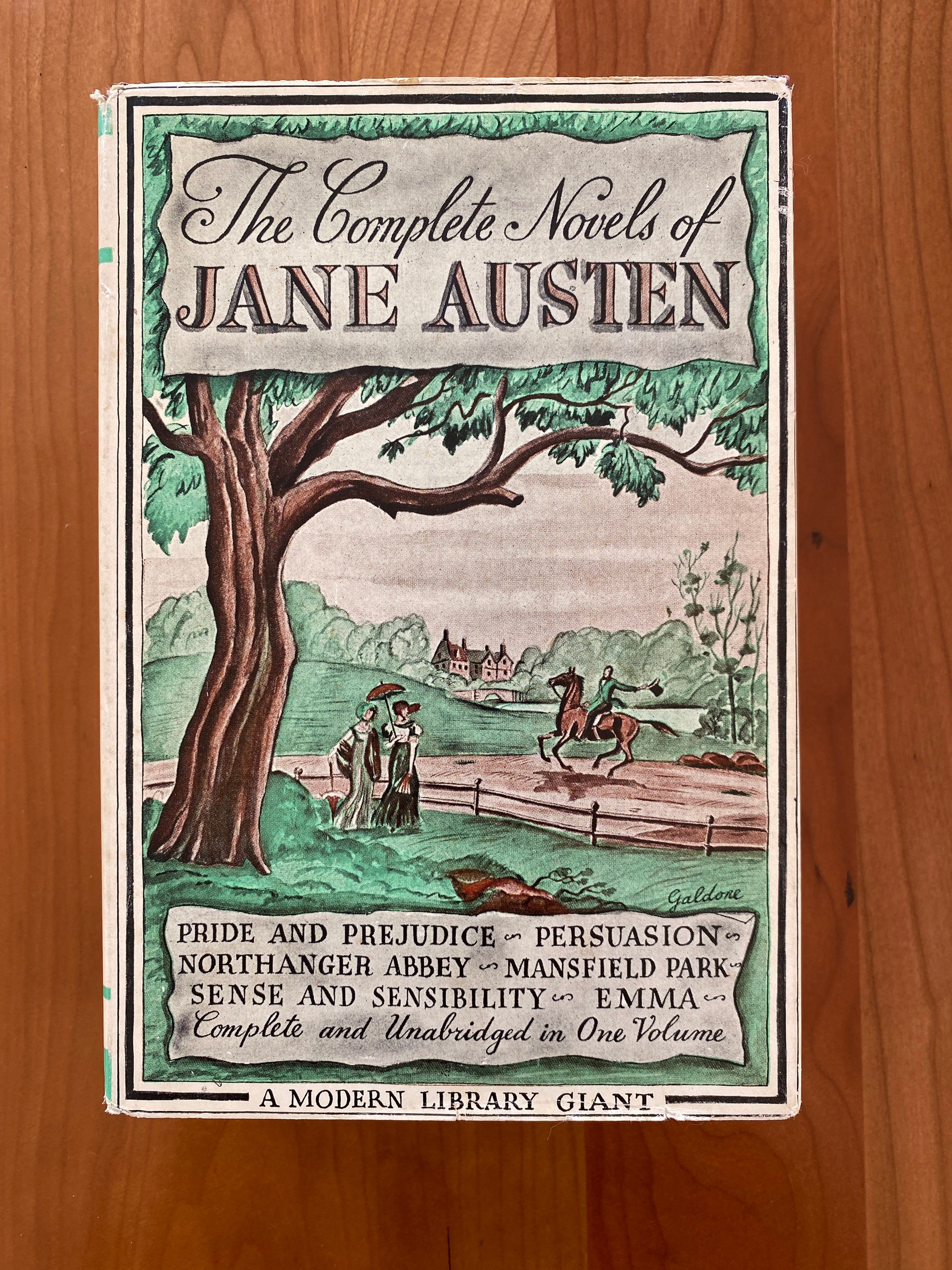 The Complete Novels of Jane Austen - Modern Library - Giant