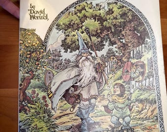 La Tierra Media - El mundo de Tolkien por David Wenzel - Centauro (libros de 1977)