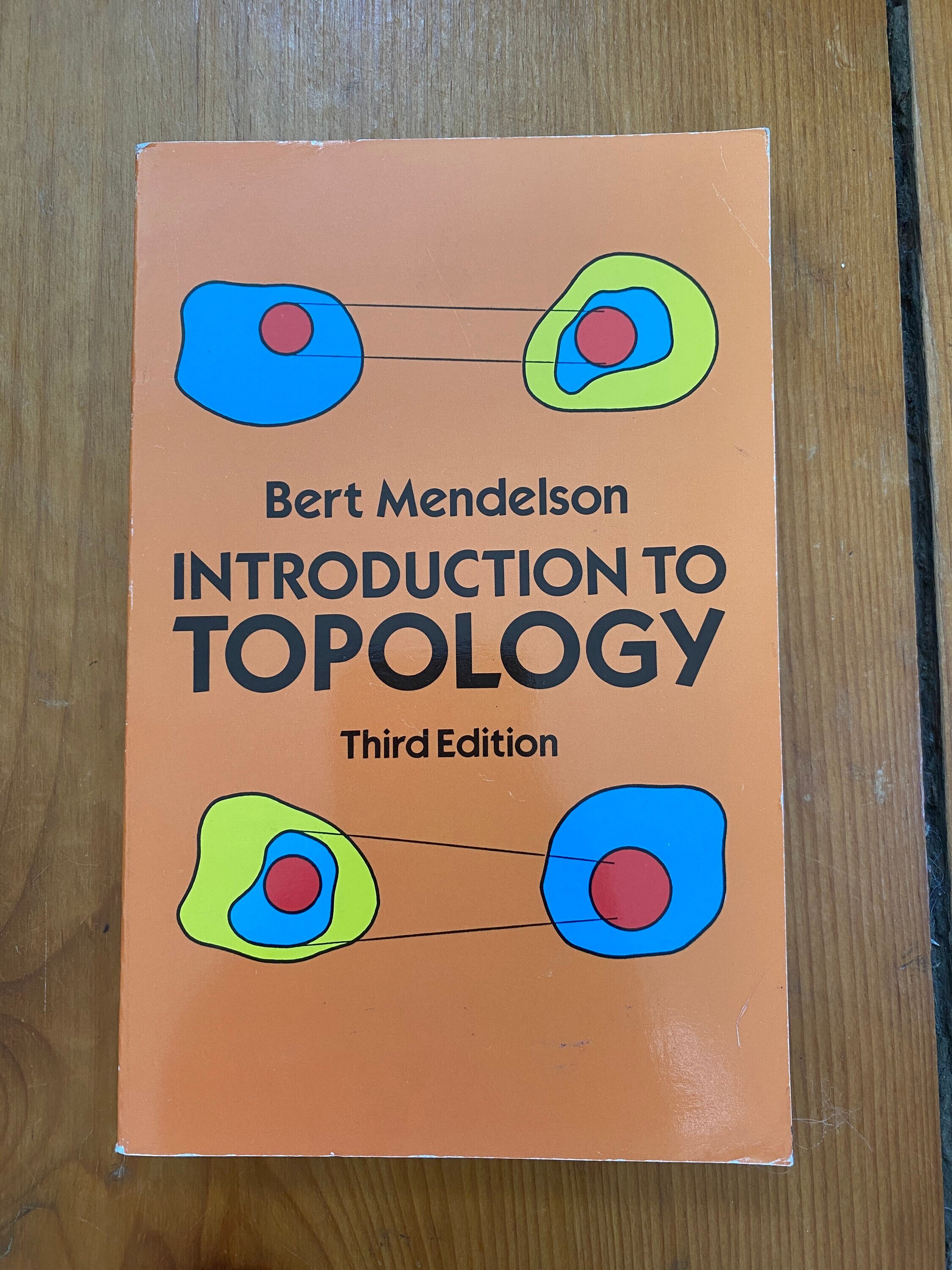 Introduction to Topology by Bert Mendelson - Third Edition - Dover