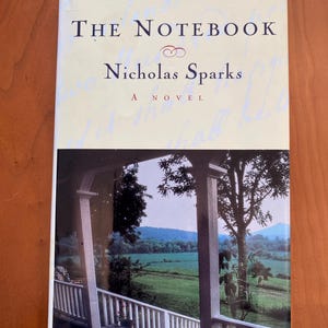 The Notebook by Nicholas Sparks - 1996 Warner Books Early Impression