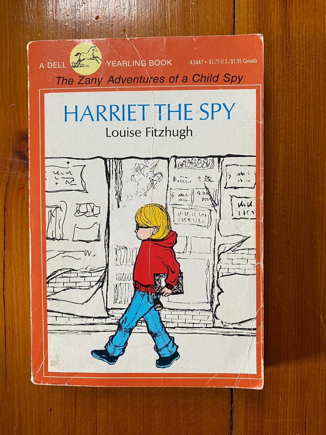 Harriet the Spy by Louise Fitzhugh - 1981 Dell Yearling - Etsy