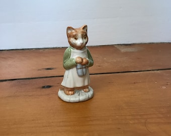 RARE Beatrix Potter Figurine - Ginger the cat-  Beswick, England BP3b - Porcelain Figure