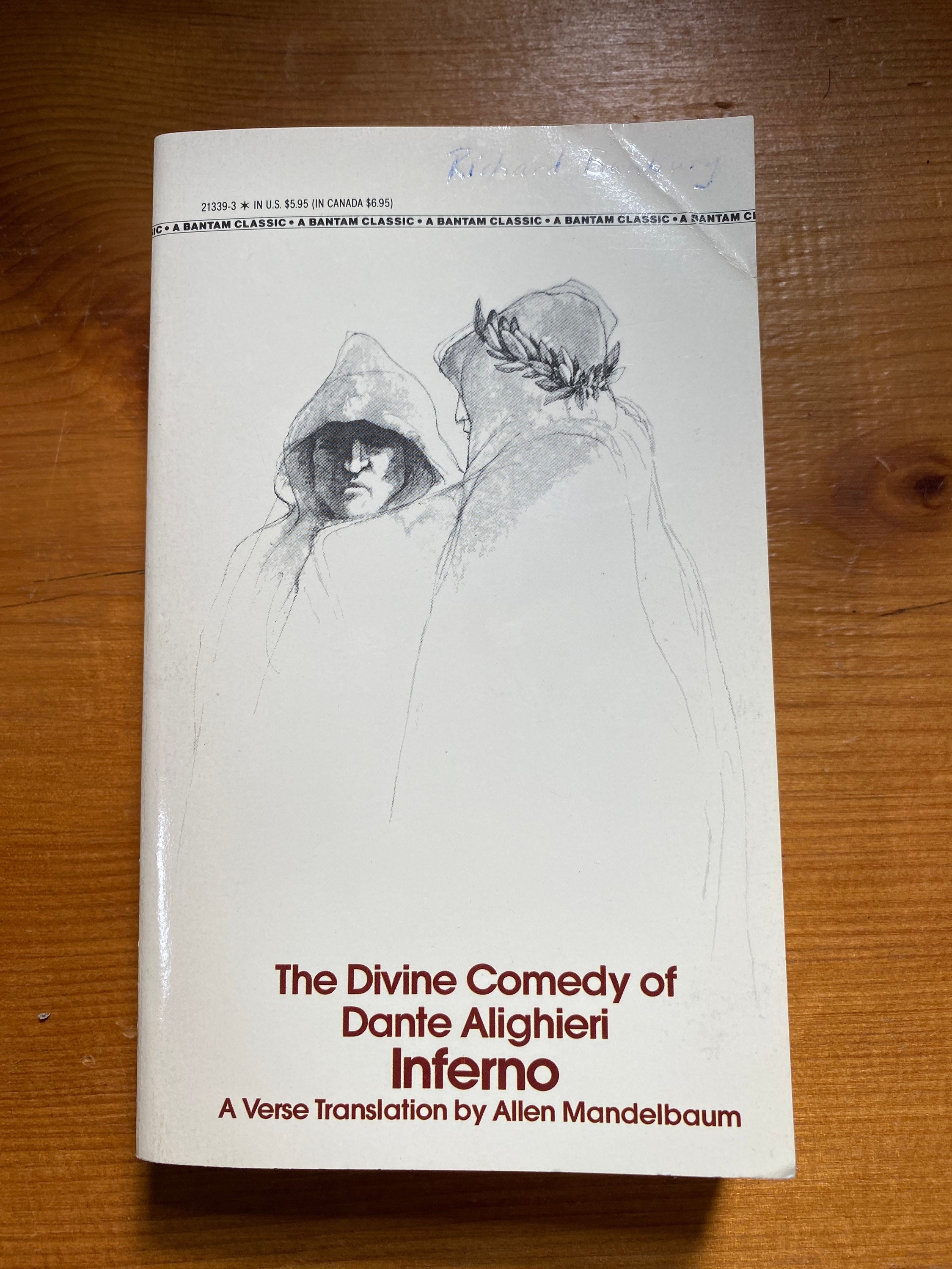 Inferno by Dante Alighieri A New Verse Translation by Elio 