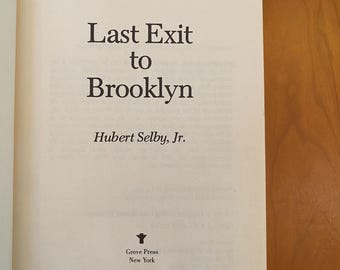 Last Exit to Brooklyn by Hubert Selby Jr. - Grove Press 2004 - Etsy