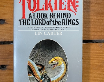Tolkien: Una mirada detrás de El Señor de los Anillos por Lin Carter - 1975 Ballantine