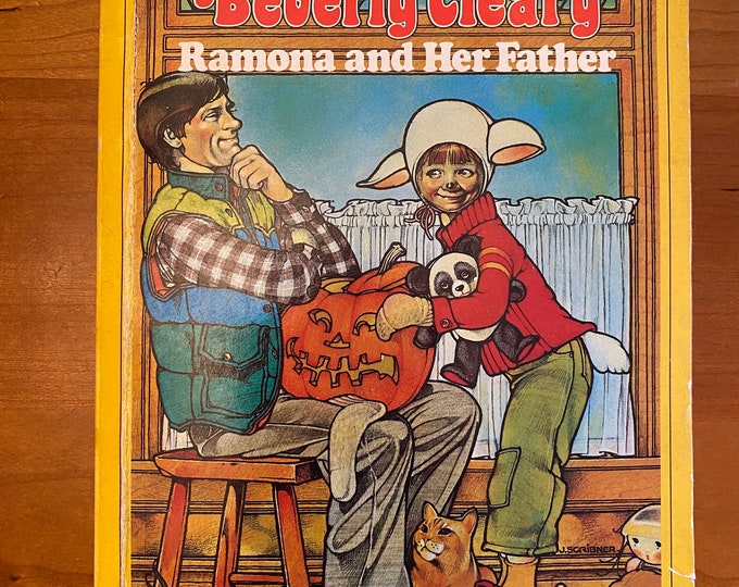 Ramona and Her Father by Beverly Cleary - 1979 Dell Yearling - Etsy