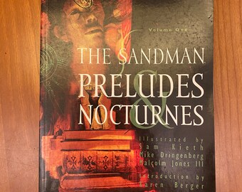 The Sandman Preludes & Nocturnes by Neil Gaiman - 1995 Paperback