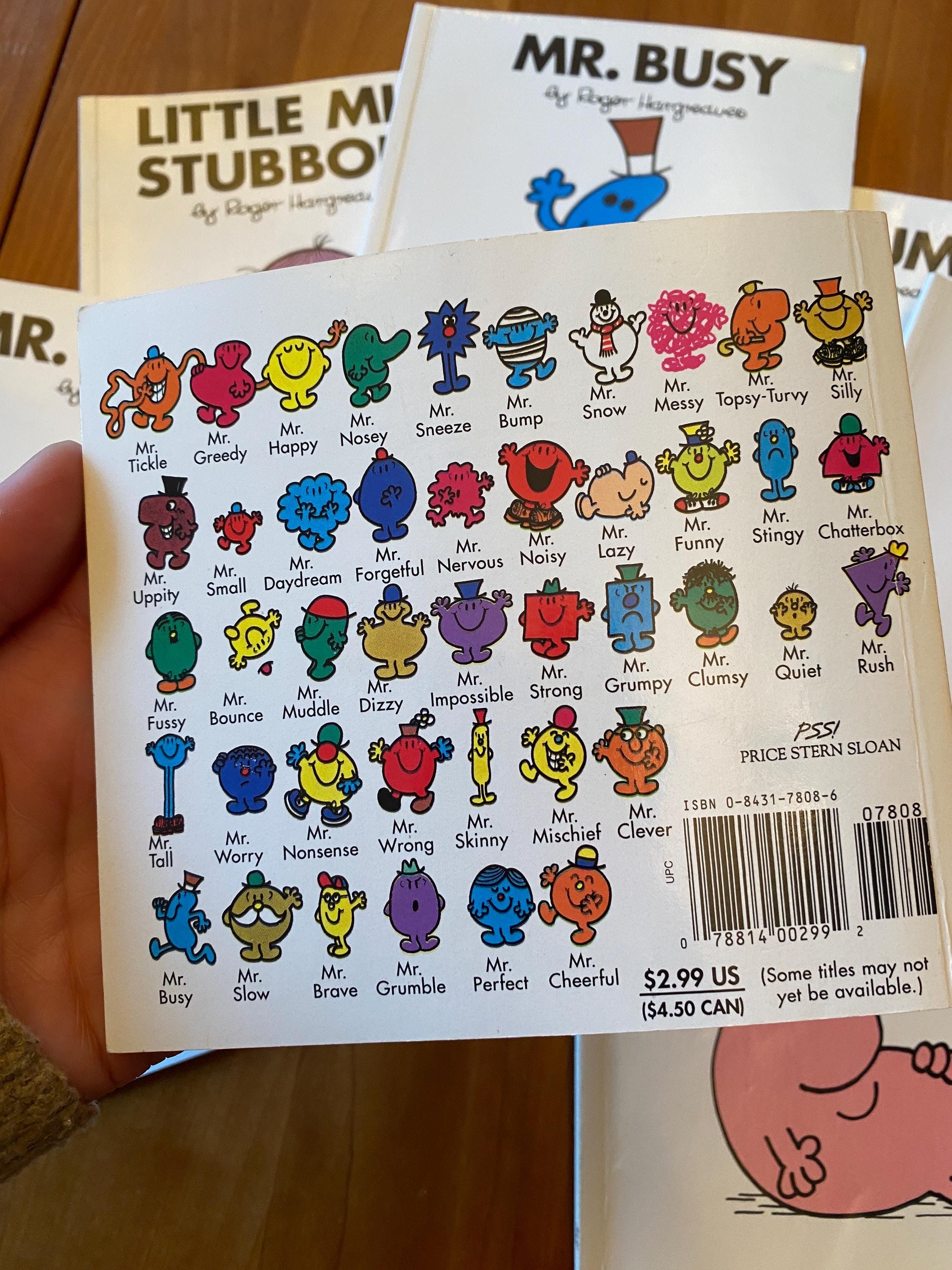 Lot 8 VTG Little Miss Collectible Books Roger Hargreaves  Vintage Mr. Men & Little Miss Enamel Charm Bracelet – Roger Hargreaves Series main image 2