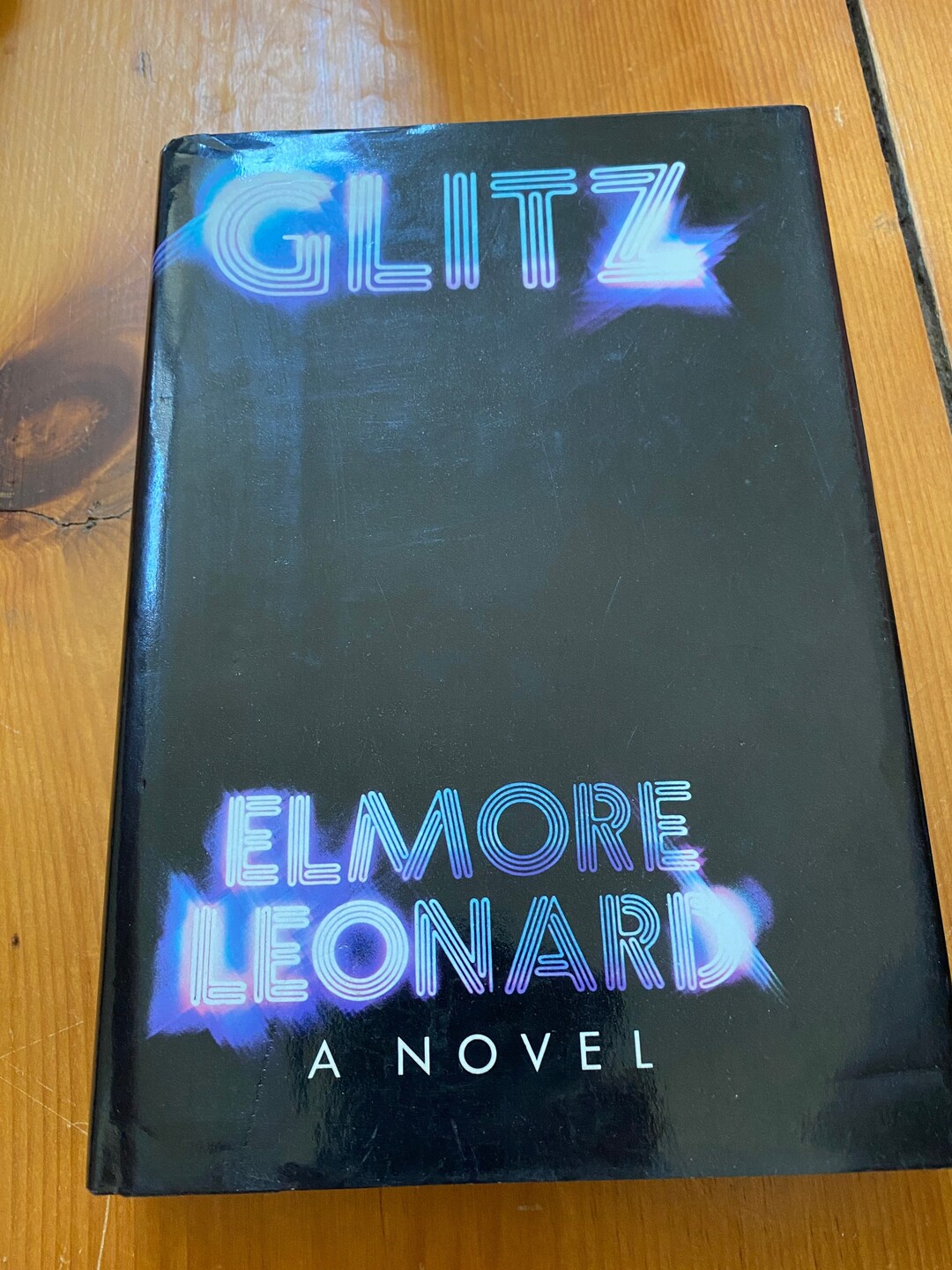 Glitz by Elmore Leonard 1985 First Edition Hardcover Etsy